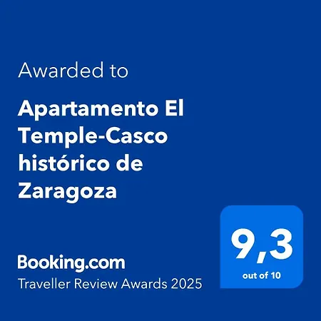 Apartamento El Temple-Casco Historico De Zaragoza Exterior photo